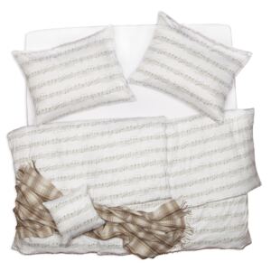 Povlečení PÍSEŇ z dlouhovlákné česané bavlny, satén design