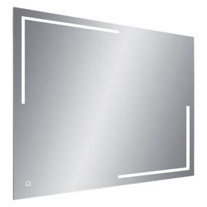 Zrcadlo závěsné s pískovaným motivem a LED osvětlením Nika LED 3/80 Nika LED A-Interiéry 80 cm ve smontovaném stavu