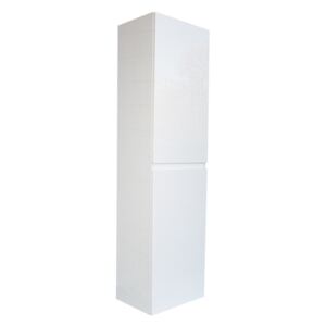 Koupelnová doplňková skříňka závěsná vysoká Brunette V 40 P/L Brunette A-Interiéry 40 cm ve smontovaném stavu