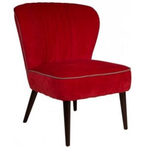 Dutchbone Židle/křeslo Smoker Lounge Red