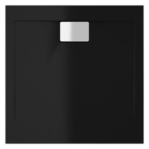 Akrylátová sprchová vanička k ustavení na podlahu - čtverec Vegar B 90x90x1,5x4,5 (90x90x4,5 cm) | Polimat Polimat 90 x 90 cm Vegar