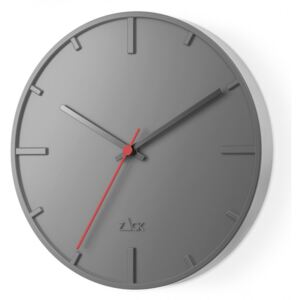 Nástěnné hodiny WANU, šedé - ZACK