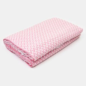 Luxusní deka Steps růžová 140x200 cm