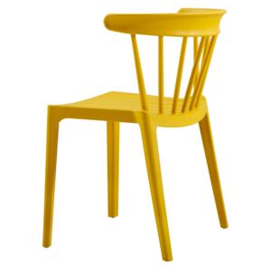 WOOOD Plastová židle BLISS okr 378634-O