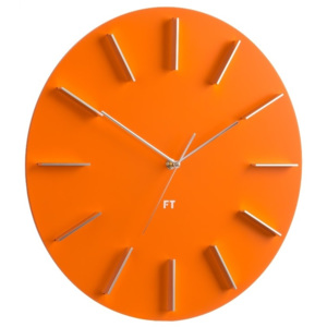 Nástěnné hodiny Future Time FT2010OR Round orange 40cm