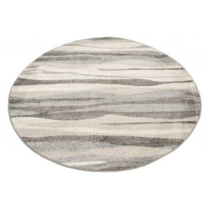 Kulatý koberec SARI K186A světle šedý Rozměr: 100x100