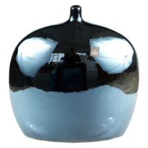 Váza Blue 35 materiál: porcelán, barva: modrá, užití: interiérové, výška do:: 40