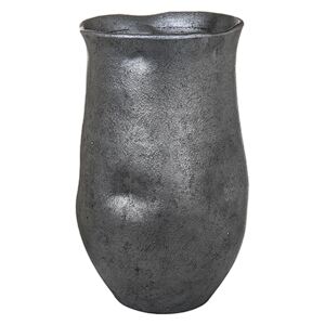 Váza Lava H55 materiál: jíl, barva: stříbrná, užití: interiérové, výška do:: 60, průměr: 35