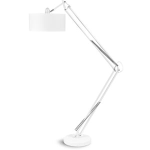 Lampa Milano, bílá barva velikost: L, barva stínidla: ivory (I)