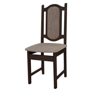 Židle JK23, Barva dřeva: bílá, Potah: Lawa 02