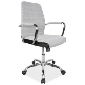 Kancelářská otočná židle v šedé barvě KN756