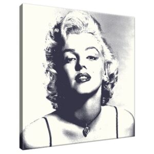 Obraz na plátně Marilyn Monroe 30x30cm 735A_1AI
