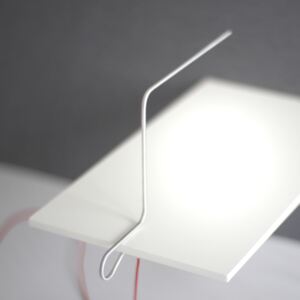 Stolní LED lampa C.lamp Barva konstrukce: bílá, Barva kabelu: šedá