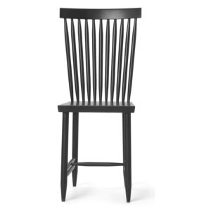 Židle Family dřevěná - černá / bílá varianta: no. 2 black