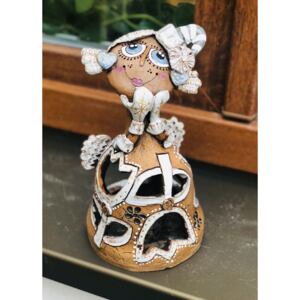 Keramika Javorník Lucerna- vánoční andílek