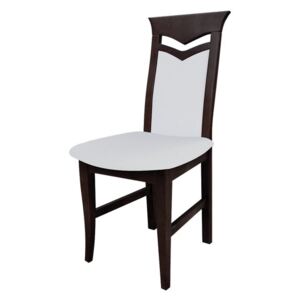 Židle JK24, Barva dřeva: ořech, Potah: ekokůže Soft 017