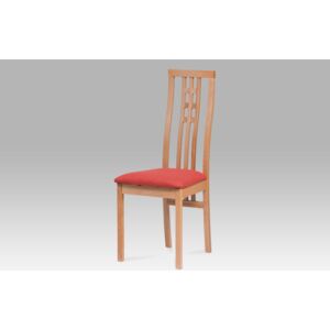 Jídelní židle dřevěná dekor buk S PODSEDÁKEM NA VÝBĚR BC-12481 BUK3