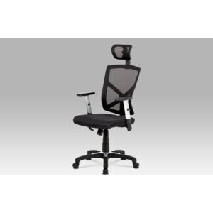 Otočná kancelářská židle v černé barvě KA-H104 BK