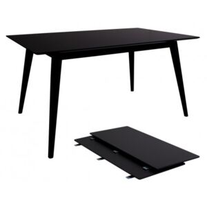 House Nordic Jídelní stůl rozkládací COPENHAGEN 150-230x90 cm,černý