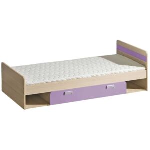 Dětská postel Norton N13, Barva: popel coimbra / fialový