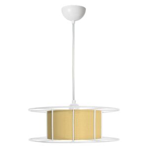 Stropní lampa Spool Hang White barva stínidla: žlutá