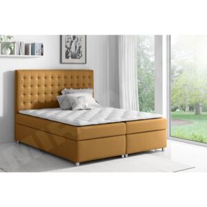 Kontinentální postel Alfi, Rozměr postele: 160x200, Barva:: Bristol 2449
