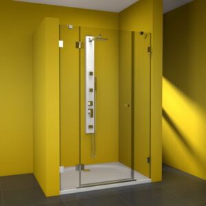 Otevíravé sprchové dveře NSDKR 1/120 L S-WO (120x187 cm / výplň Transparent - Water Off) | Teiko Teiko NSDKR 120 cm