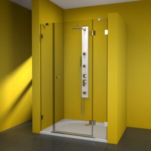 Otevíravé sprchové dveře NSDKR 1/120 R S-WO (120x187 cm / výplň Transparent - Water Off) | Teiko Teiko NSDKR 120 cm