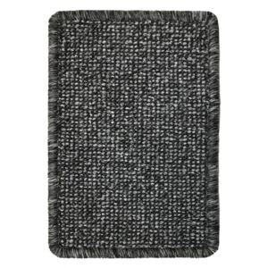 Moderní kusový koberec Porto | černá Typ: 50x80 cm