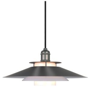 Stropní / závěsná lampa 1123 černá Rozměry: Ø 40 cm, výška 23 cm