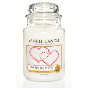 Yankee Candle vonná svíčka Snow In Love Classic velký