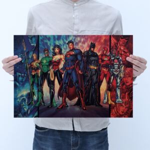 Plakát DC Comics Justice League