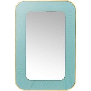 KARE DESIGN Zrcadlo Revival Light Blue 90×60 cm