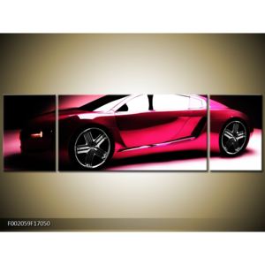 Obraz růžového lesklého auta (F002059F17050)