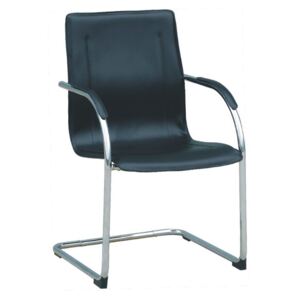 Konferenční židle ve stylovém designu černá MI-01