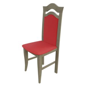 Židle JK45, Barva dřeva: sonoma, Potah: ekokůže Soft 010