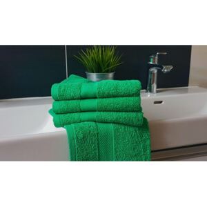 Froté ručník 50x90 - Trávově zelený 400g