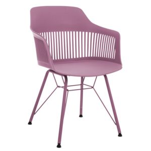 Jídelní židle GIULIA růžová