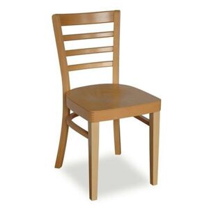 Odlehčená dřevěná jídelní židle Hela 302113