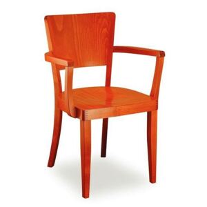Mořená jídelní židle Martina 262123 - odstín třešeň