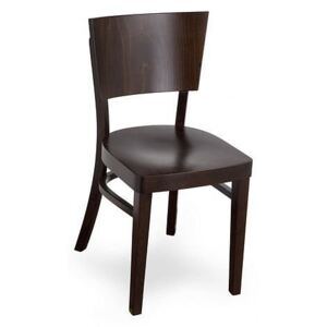 Celodřevěná kuchyňská židle Hela 602113 - černá