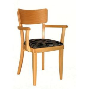 Jídelní židle Anna 562323 s čalouněným sedákem