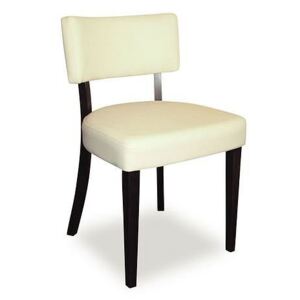 Jídelní židle Romana 071313 - černý dezén a bílá koženka