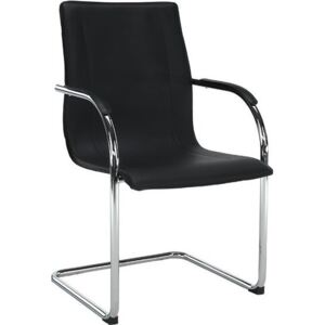 Tempo Kondela Židle, ekokůže černá, MI-01