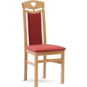Stima Židle GOLF | Odstín: buk,Sedák: microfibra terracotta 211