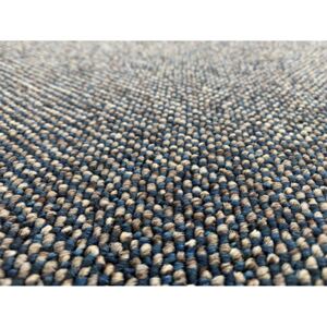 Vopi koberce Metrážový koberec Porto modrý - Rozměr na míru bez obšití cm