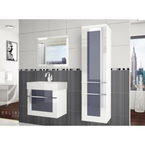 Designová koupelnová sestava ELEGANZA 2PRO + zrcadlo ZDARMA 24