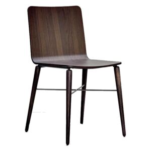 BONTEMPI - Židle Kate s dřevěnou podnoží