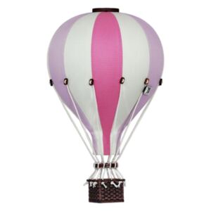 Super Balloon Dekorativní horkovzdušný balón malý - Růžová/fialková