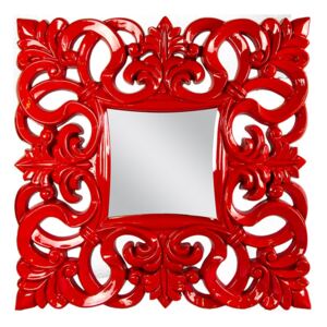 Zrcadlo Linda červené